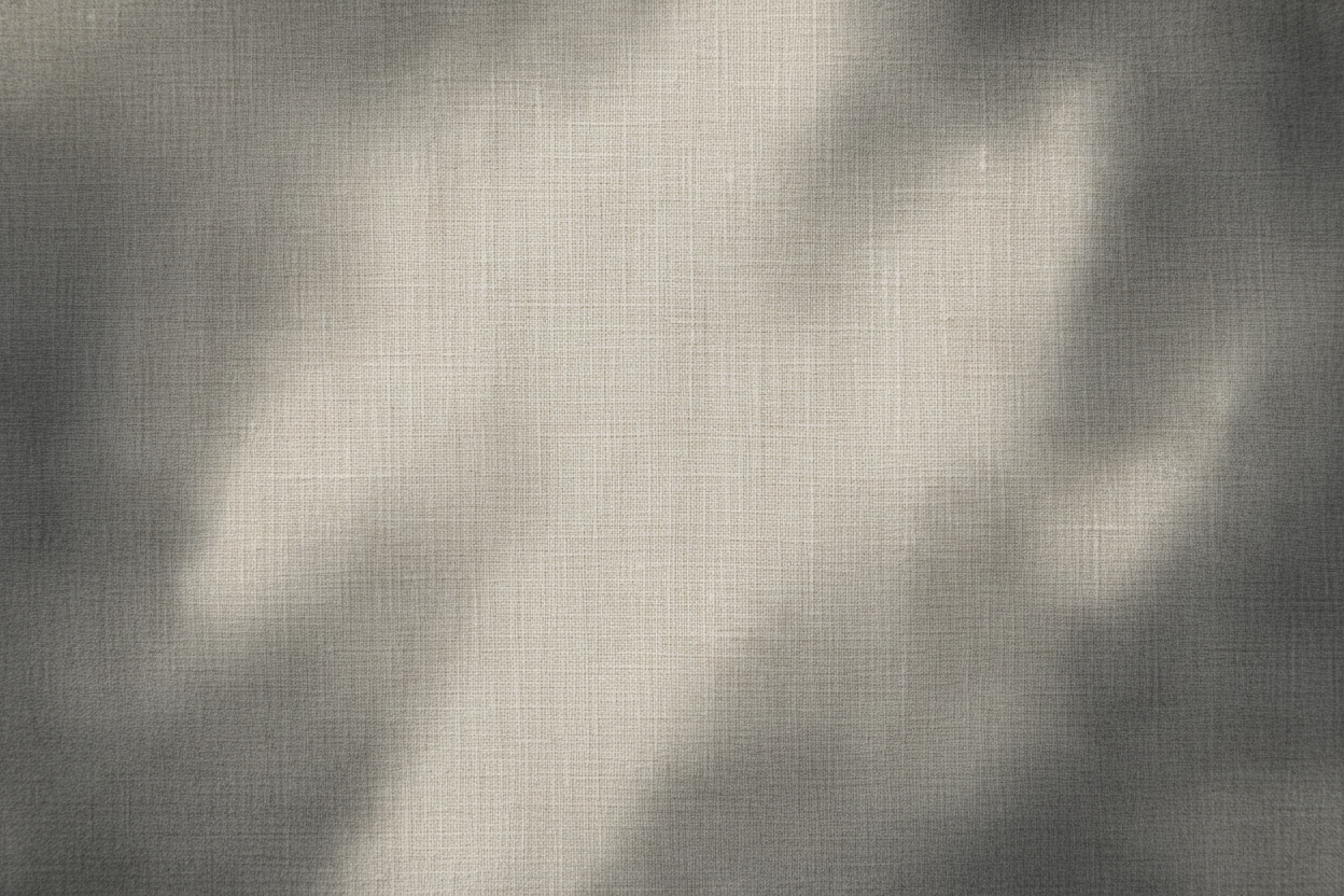 light on linen with dark overlay